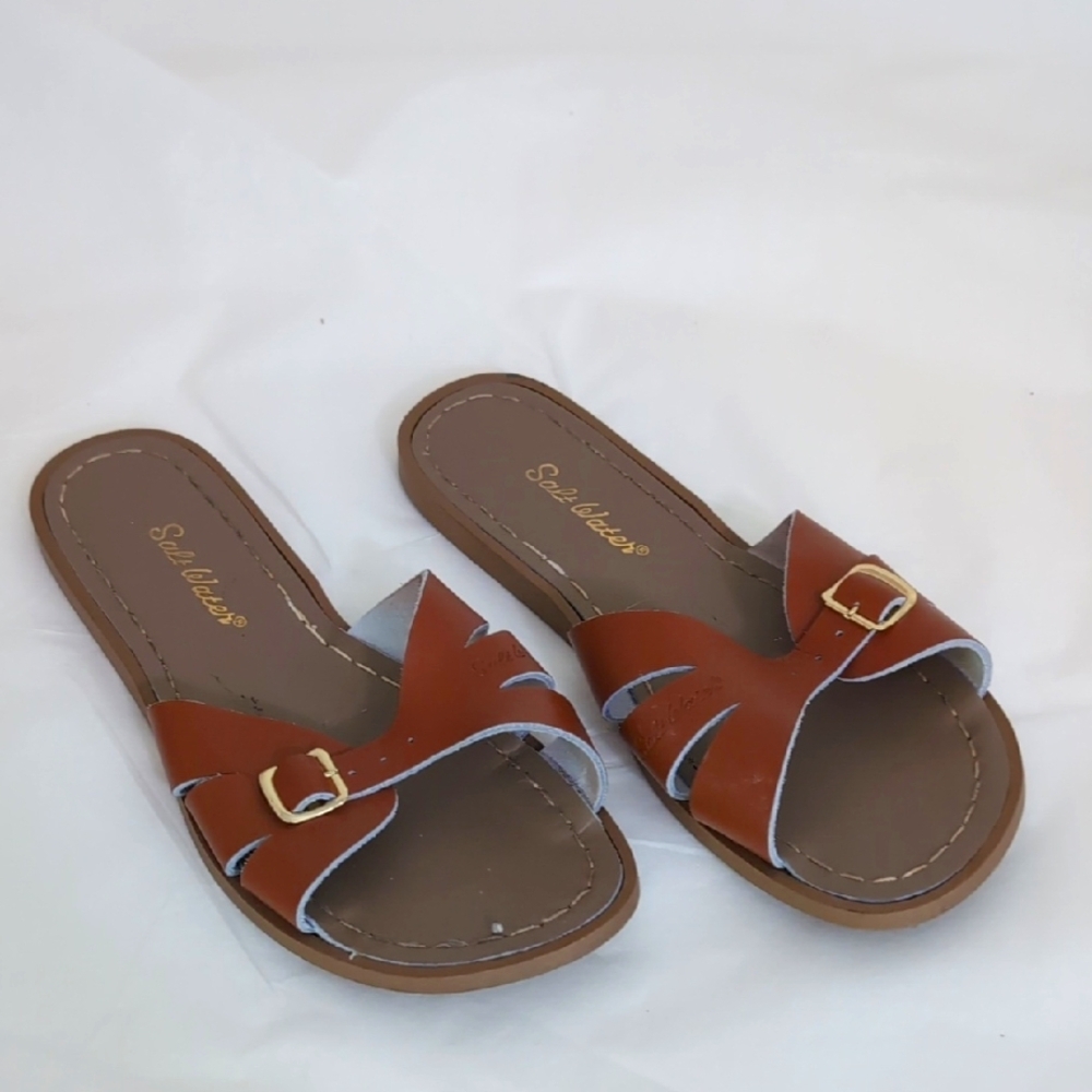 Saltwater Leather Sandals